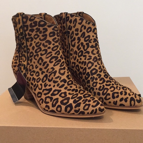 Frye Shoes - FRYE New Boots Ocelot Leopard Leather Marley Sz ++